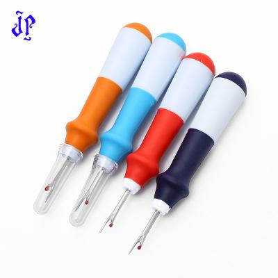 China JP Hand Cut Line Sewing Diy Thread Removal Tool Tailor Accessories Four-Color Secant Knife Seam Ripper for sale