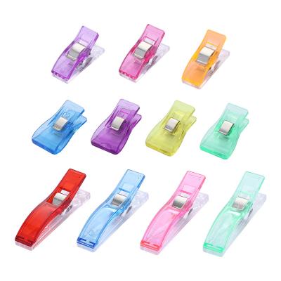 China Hand Sewing Tools Matching JP Colors Plastic Quilt Binding Cuts Different Size Patchwork Opens Sewing Staples for sale