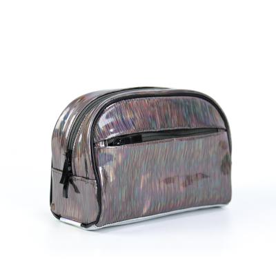 China Custom Logo Clear Transparent Colorful Makeup Bag Waterproof Shockproof Dustproof Travel Bag Waterproof Dustproof Toiletries Bags Transparent PVC Cosmetic Bag for sale