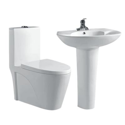 China Double-Flow Good Price Ceramic Toilet With Wash Basin Combination for sale