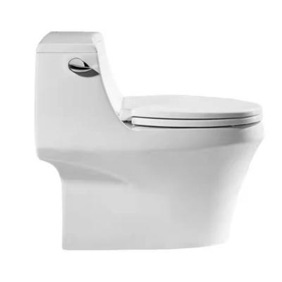 China Hot Selling Double-Flow Ceramic Toilet One Piece Siphon For Hotel for sale