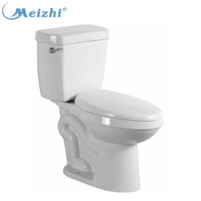 China Double-flow Luxury Modern Bathroom Ceramic Two Piece Toilet Set for sale