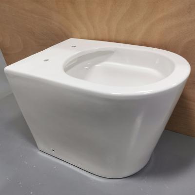 China Concealed Cistern Bathroom Supplies Ceramic Strap Floor Toilet Bowl Seats for sale