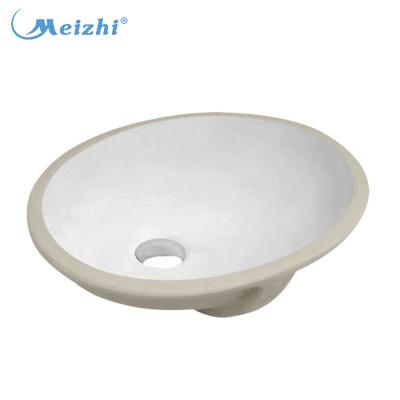 China Ceramic Modern Bathroom Under Counter Inflatable Hair Wash Basin for sale