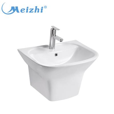 China Modern Wall Hung Restaurant Cheap Hand Overflow Ring Wash Basin for sale