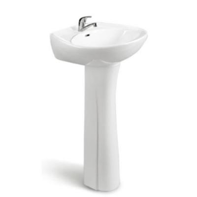 China High Quality Ceramic Italian Pedestal Wash Basin Bathroom Pedestal Wash Basin Sanitary Ware for sale