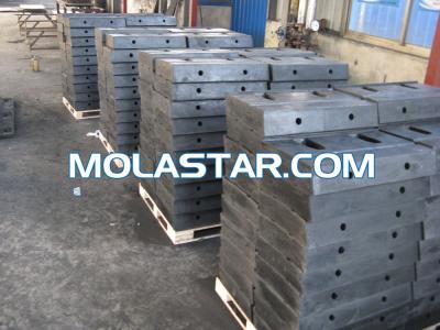 China Molastar High Quality I Type Marine Rubber Fender For Marine Boat for sale