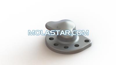 China Molastar Customize Marine Ship Stainless Steel Mooring Single Bitt Bollard T Head Dock Bollard for sale