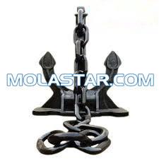 China Molastar Stockless Steel Anchor For Sale Spek Anchor Marine Ship Spek Anchor Stockless Anchor For Marine for sale