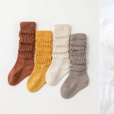 China New Viable Newborn Baby Socks Lovely Soft Solid Color Toddler Infant Girls Boys Stripe Socks For Kids Fashion for sale