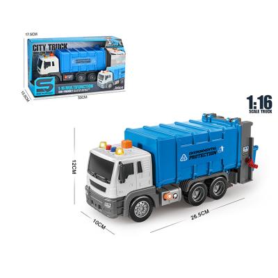 China SCRUB BEST SELLING 1:16 SCALE SCRUB HYGIENE TRUCK WITH LIGHT AND MUSIC for sale