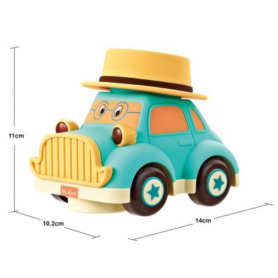 China BABY CAR TOYS UNIVERSAL BATTERY OPERATED AND MUSIC BABY CARTOON LIGHT CAR TOYS for sale