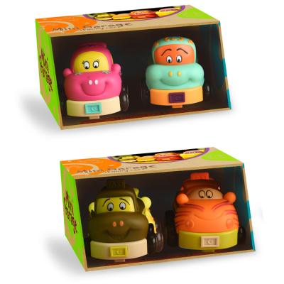 China BABY TOYS PULL BACK CUTE HOT SALE MINI CAR CARTOON CAR FOR BABY EDUCATIONAL TOYS 2 PCS PACKING for sale