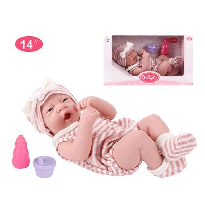 China DOLL TOYS MOST 14INCH PRODUCT BABY - DOLL WITH FEEDING SET for sale