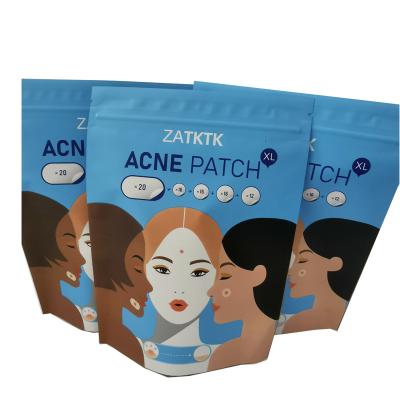 China 20XL Moisture Proof Customized Printing Patches Acne Patch Packaging Three Side Sealed Pouch for sale