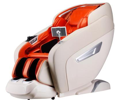 China 2021 Weightless System 2021 Voice AI Negative Optional Electric Ion Weightlessness Shiatsu Kneading Head Body Full Foot Massage Chair for sale