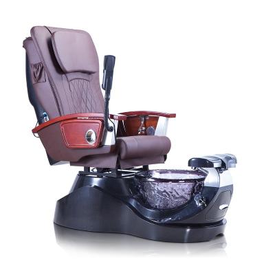 China Easy Clean Salon Luxury Modern Magnet Nail Beauty Jet Pipeless Whirlpool Foot Spa Human Touch Massage Pedicure Chair for sale