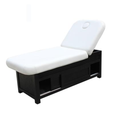 China Massage Table 8218 Beauty Spa Waxing Wooden Bed Beauty Salon Deals Facial Bed for sale