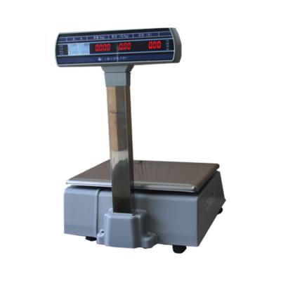 China New Arrival 30kg TMA Series Electronic Cash Register Scale Barcode Label Printing Scales For Supermarket 52*52*24(cm) for sale