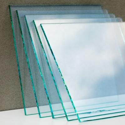 China Transparent Supermarket 12mm Balustrade Tempered Glass Panel for sale