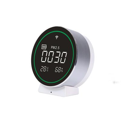 China portable smart air quality monitor pm2.5 particulate detector 110*98*48mm for sale