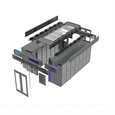 China 19 inch modulair ontwerp koud & warm gang Containment modulair datacenter Te koop