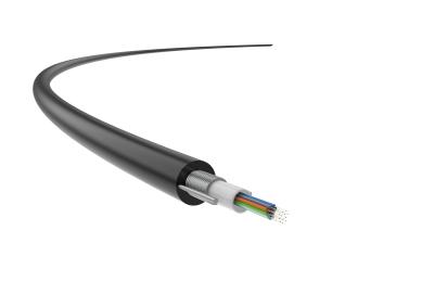 中国 62.5um Aluminum Armored Fiber Optic Cable  Loose Tube Single Mode Fiber 販売のため