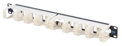 China Rack Cable Organizer Telephone Wiring Block 1U 110 Telephone Wiring Block for sale