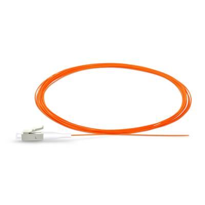 China Fiber Optic Pigtail Multimode A1a OM2 LC Adaptor Simplex/Duplex for sale