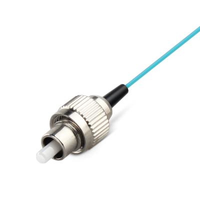 China PVC Fiber Optic Pigtail Multimode OM3 FC Pigtail Simplex/Duplex for sale