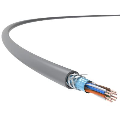 China SFTP Cat 6 Network Cable 23 AWG Bare Copper Indoor PVC Jacket for sale