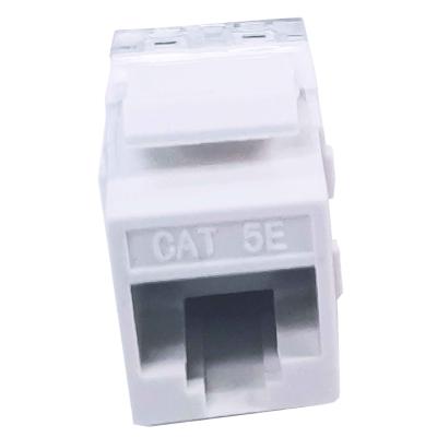 China Oro trapezoidal del módulo 50u de UTP Cat5e Jack Rj 45 trapezoidales plateado en venta