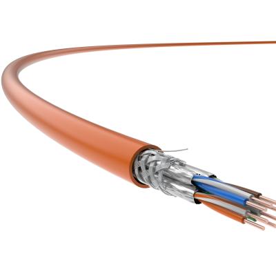 Κίνα Μαζικό στερεό καλωδίων CAT7 SFTP 23AWG Ethernet επειδή καλώδιο του τοπικού LAN σακακιών PVC προς πώληση