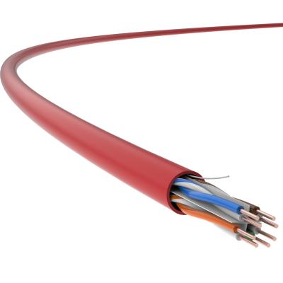 Cina Cavo resistente UTP CAT6 24AWG 0.53mm della rete del roditore Poiché rivestimento di LSZH in vendita