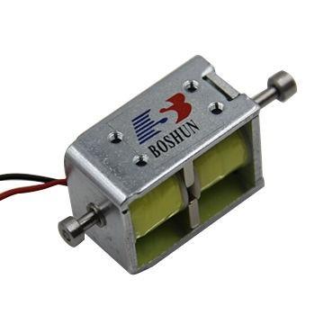 China Good sales AC dc12V bistable pull push frame solenoid linear locker for cabinet for sale