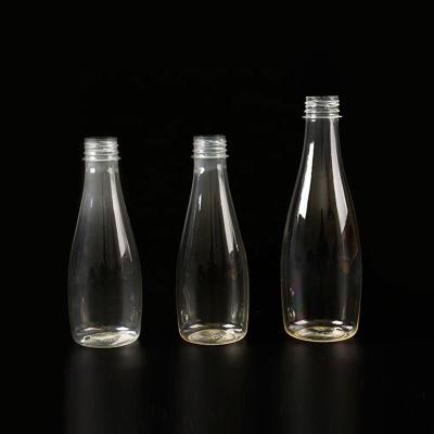 China food & Beverage Packaging 100% Biodegradable Water Bottle Compostable Juice Bottle CPLA Disposable Plastic Bottle for sale