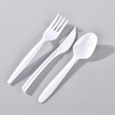 China Eco - Friendly In - Flight Disposable Cutlery Pack PP High End Disposable Plastic Cutlery for sale