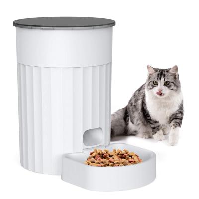 China Amazon best selling automatic papifeed Synchronized Smart Cat Wifi Automatic Pet Feeder Dog Food Dispenser for sale