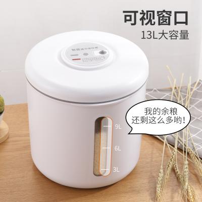 China 2021 Electric Automatic Airtight Food Container Cereals Storage Container Vacuum Moisture-proof Sealed Storage Box for sale