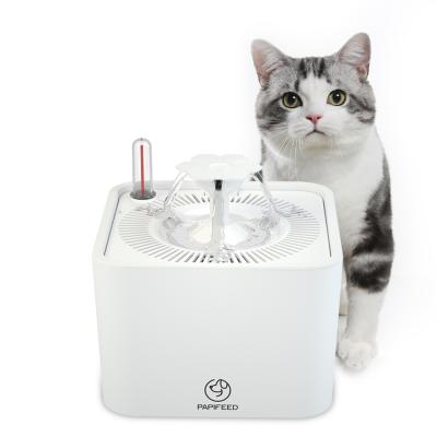 China Papifeed Automatic Pet Water Fountain Cat Drinking Station Smart Automatic Pet Water Feeder for sale