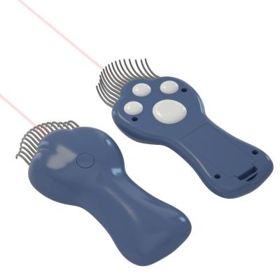 China Viable Cat Massage Brush Pet Grooming Brush Comb with Laser Toy for sale