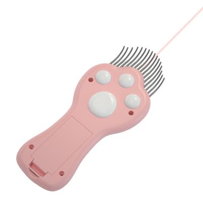 China fynigo pet cat toy automatic interactive viable laser toy with massage comb for sale