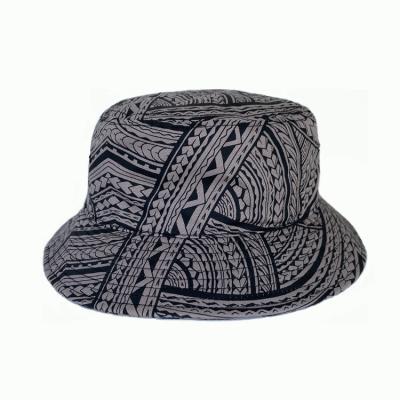 China Wholesale ECO custom all over print women organic cotton bucket hat printed pattern for men for sale