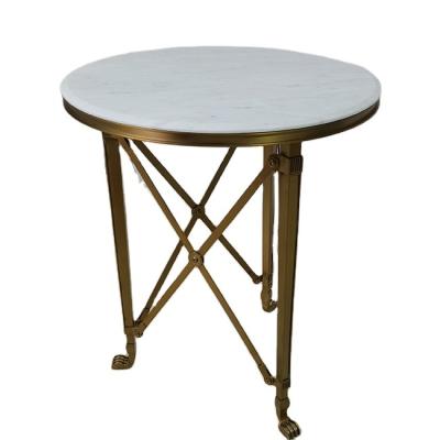 China Multifunctional Home Furniture Round Tea Table Marble Coffee Table For Living Room for sale