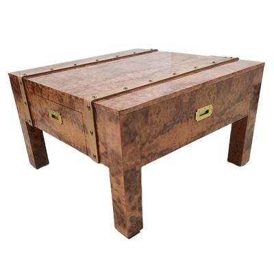 China Multifunctional high quality veneered coffee table traditional chinese tea table set for home furniture for sale