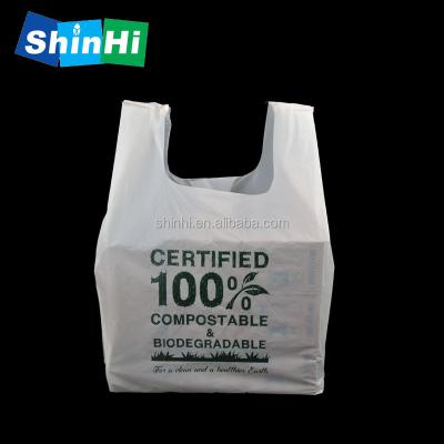 China Biodegradable Cheap Food Plastic Bag For Shopping Supermarket for sale