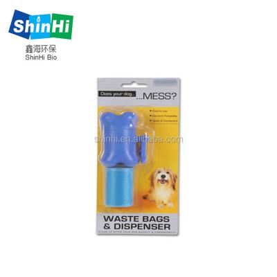 China Sustainable Biodegradable Dog Poop Bags Certified Cat Bag D6400 for sale