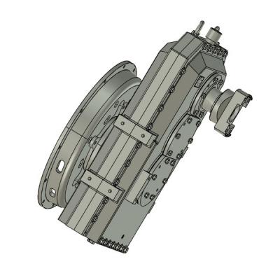 China 350HP Pump Drive Um Input Um Output 260kW Transfer Gearbox Com Cluth à venda