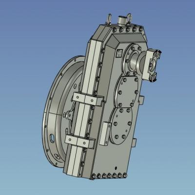 China 150 kW Ein-Eingang-Ein-Ausgang-Übertragungskase für Hydraulikpumpe zu verkaufen