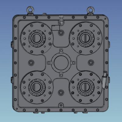 China 1000KW One Input Four Outputs Transfer Case for Hydraulic Pump for sale